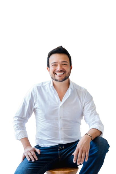 Candidate interacting with the community.